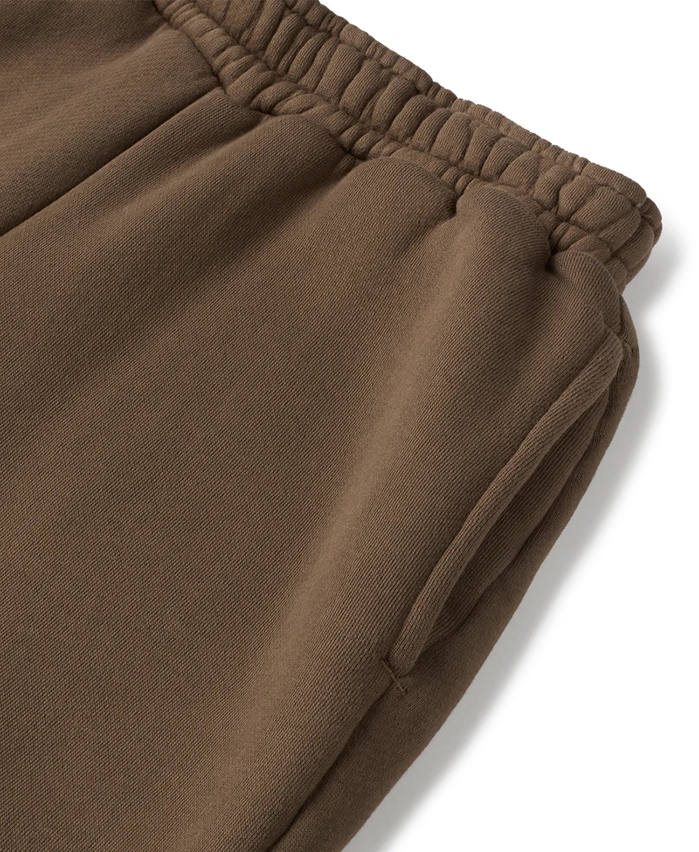 450 GSM 'Mocha Brown' Straight-leg Pants