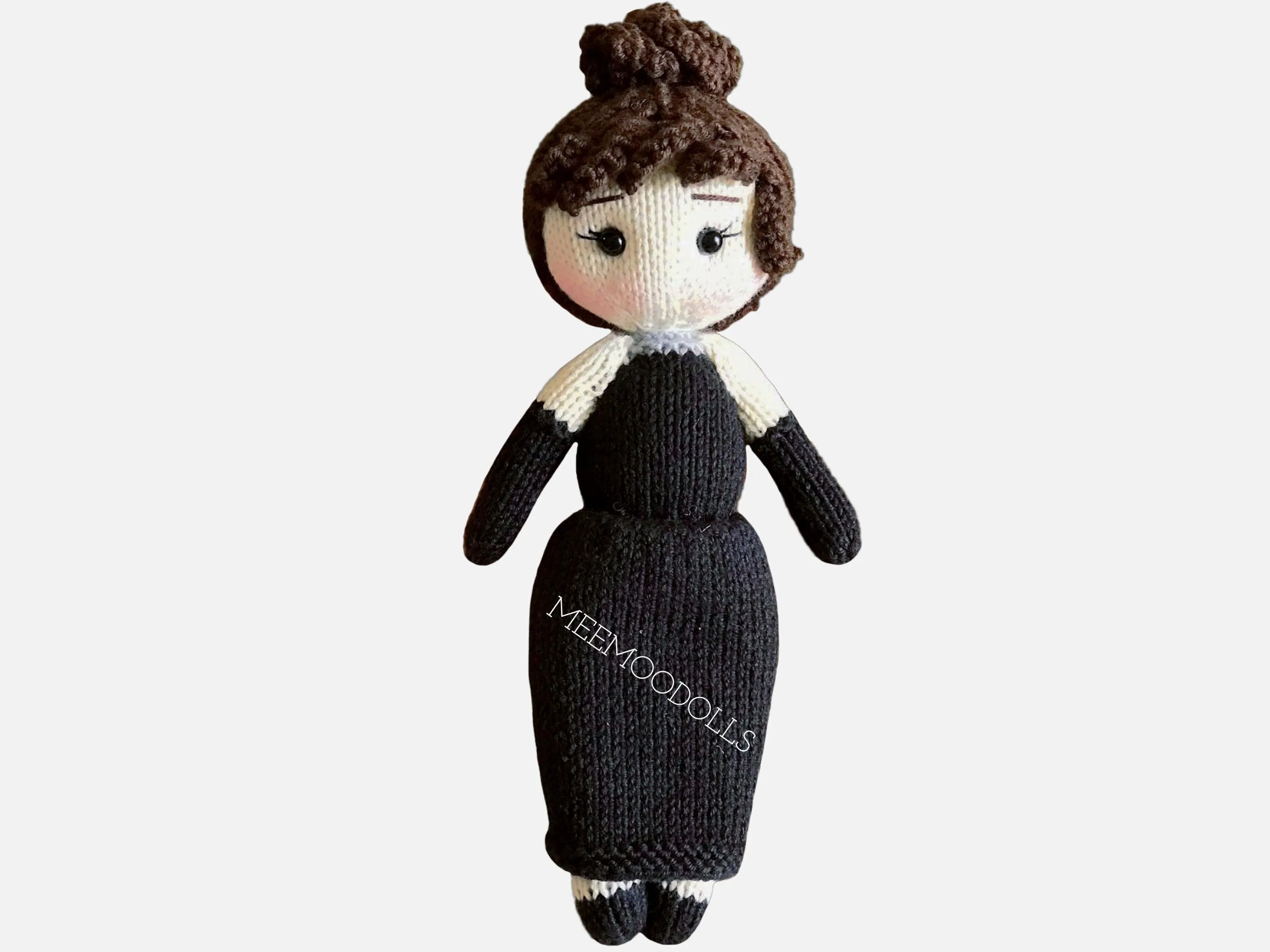 A. H a fashion icon doll. Knitted Toy Patterns. Meemoodolls.