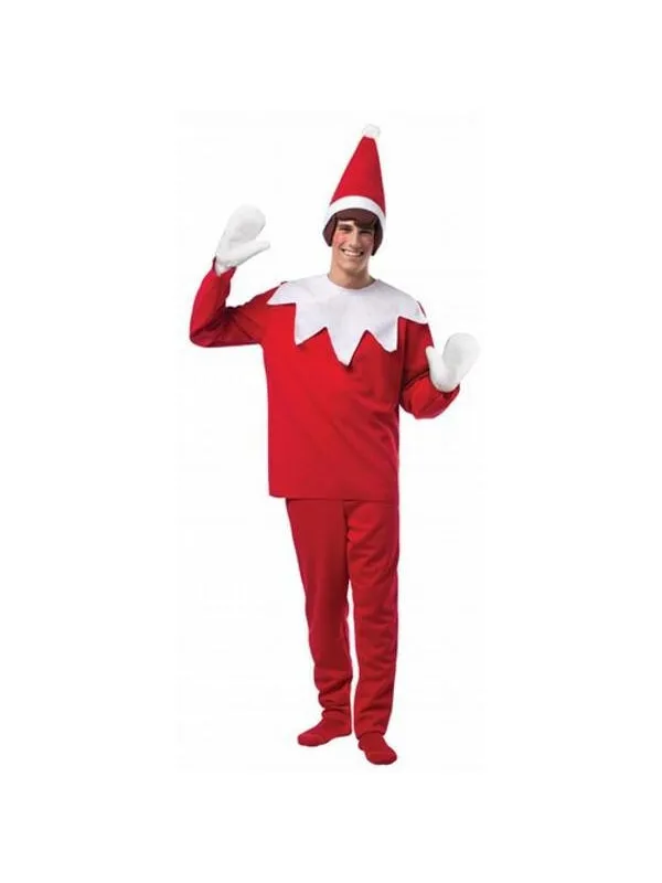 Adult Elf On A Shelf Costume