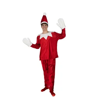 Adult Elf On A Shelf Costume