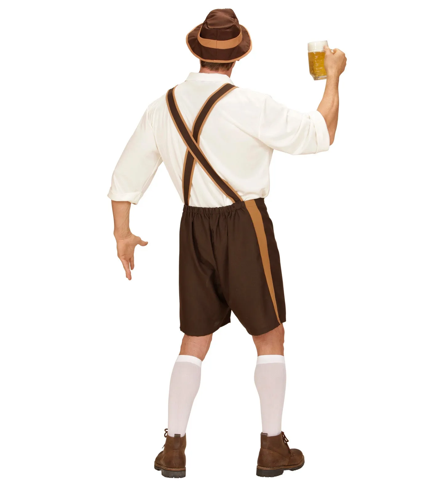 Bavarian Beer Man Costume Brown