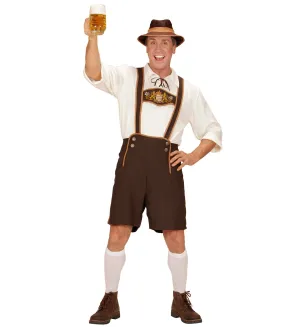 Bavarian Beer Man Costume Brown