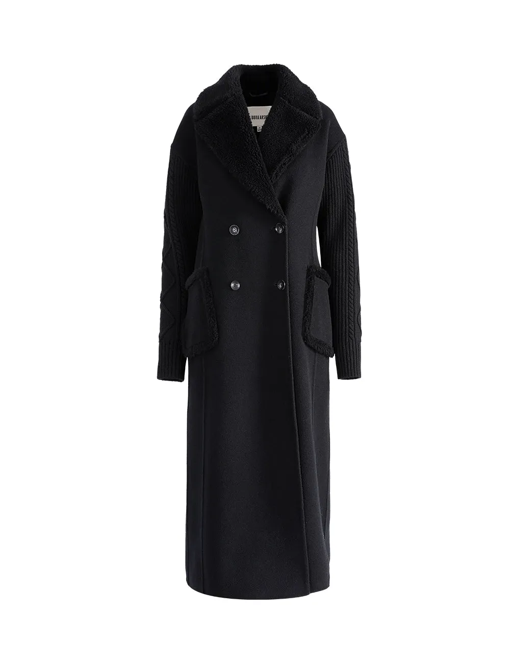 BORA AKSU Double-Breasted Long Coat