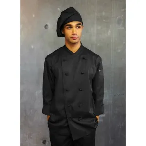 Chef Works COBLBLKM Chef's Coat