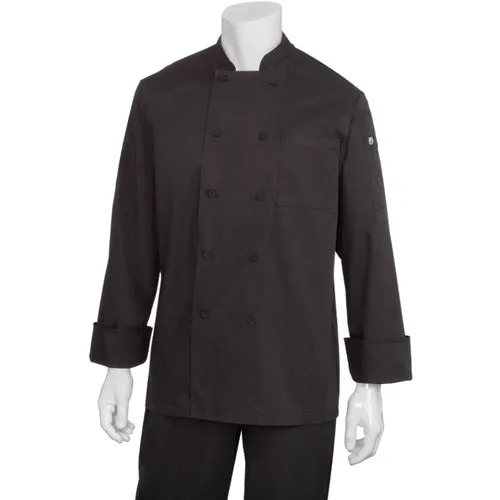 Chef Works JLLSBLK4XL Chef's Coat