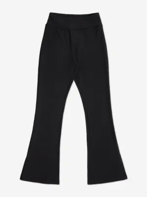 Danskin Girls High Waist Flared Pants in Black