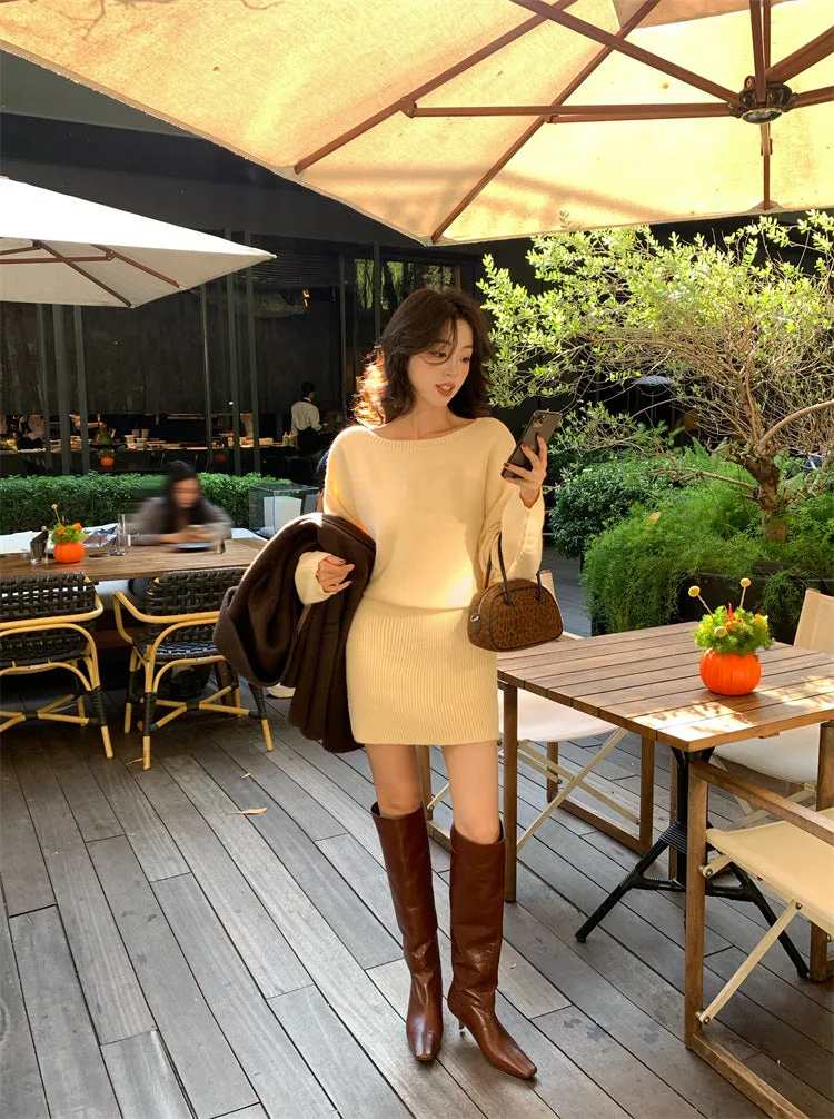 [Dating] Winter Knitted Dress