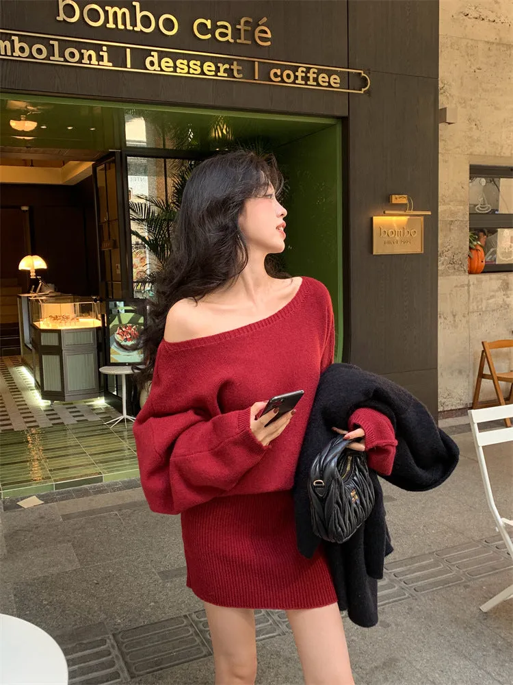 [Dating] Winter Knitted Dress