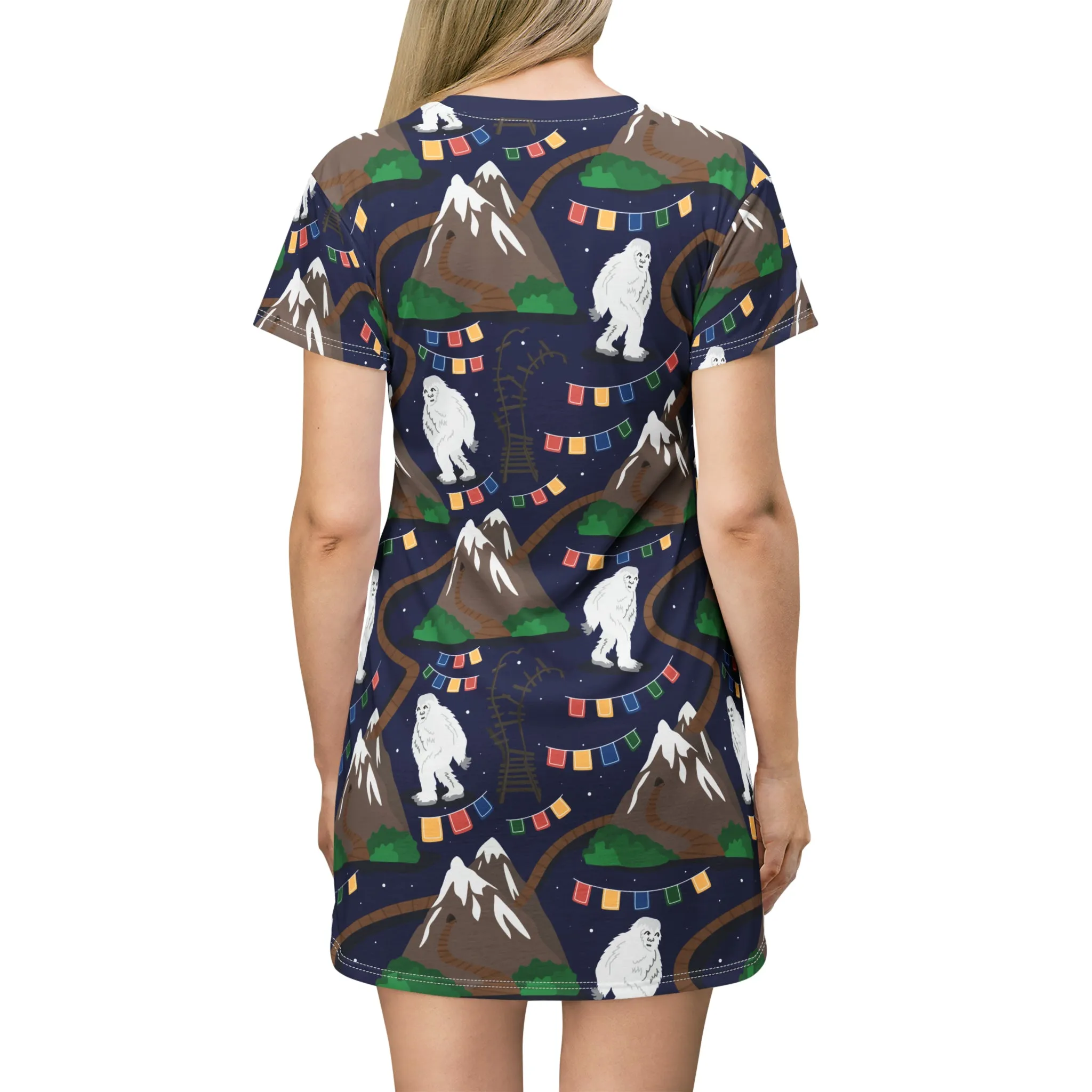 Everest T-Shirt Dress