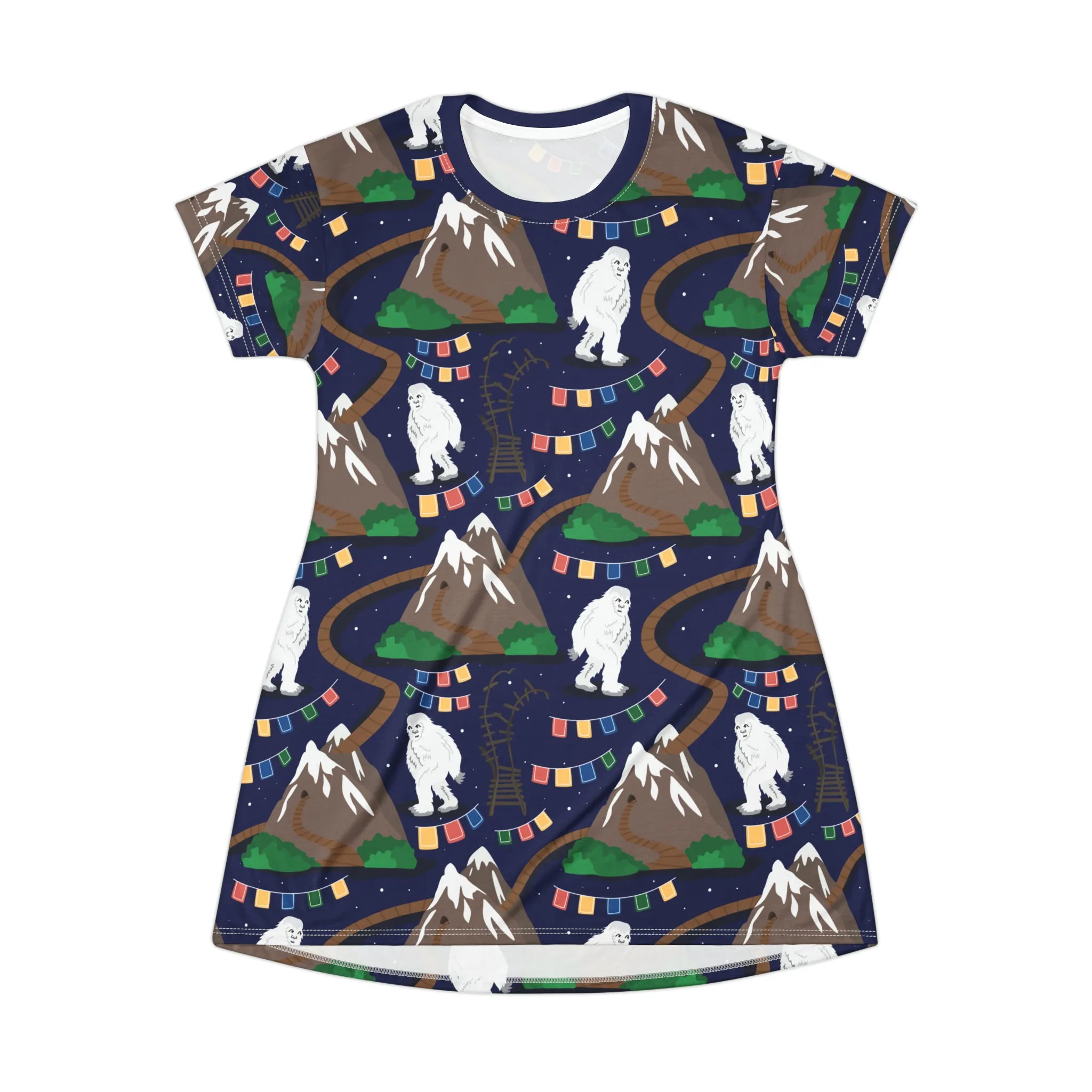 Everest T-Shirt Dress