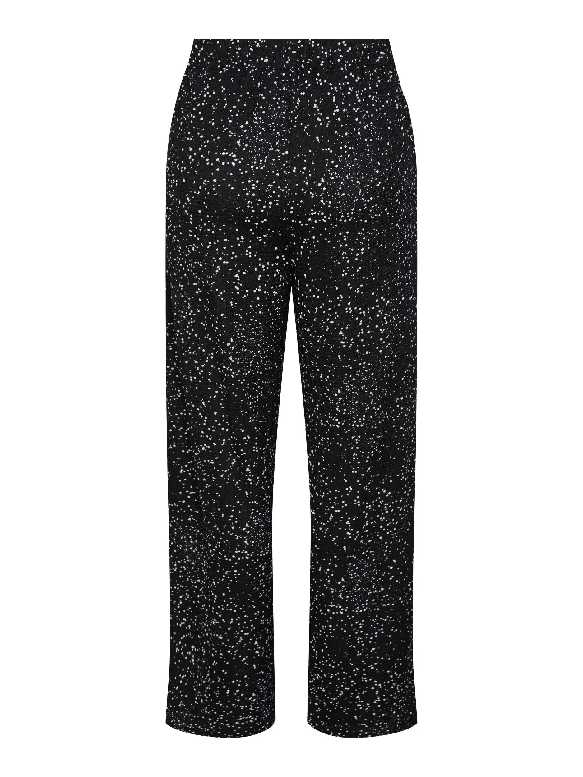 Fania High Waist Pants - Black Dot