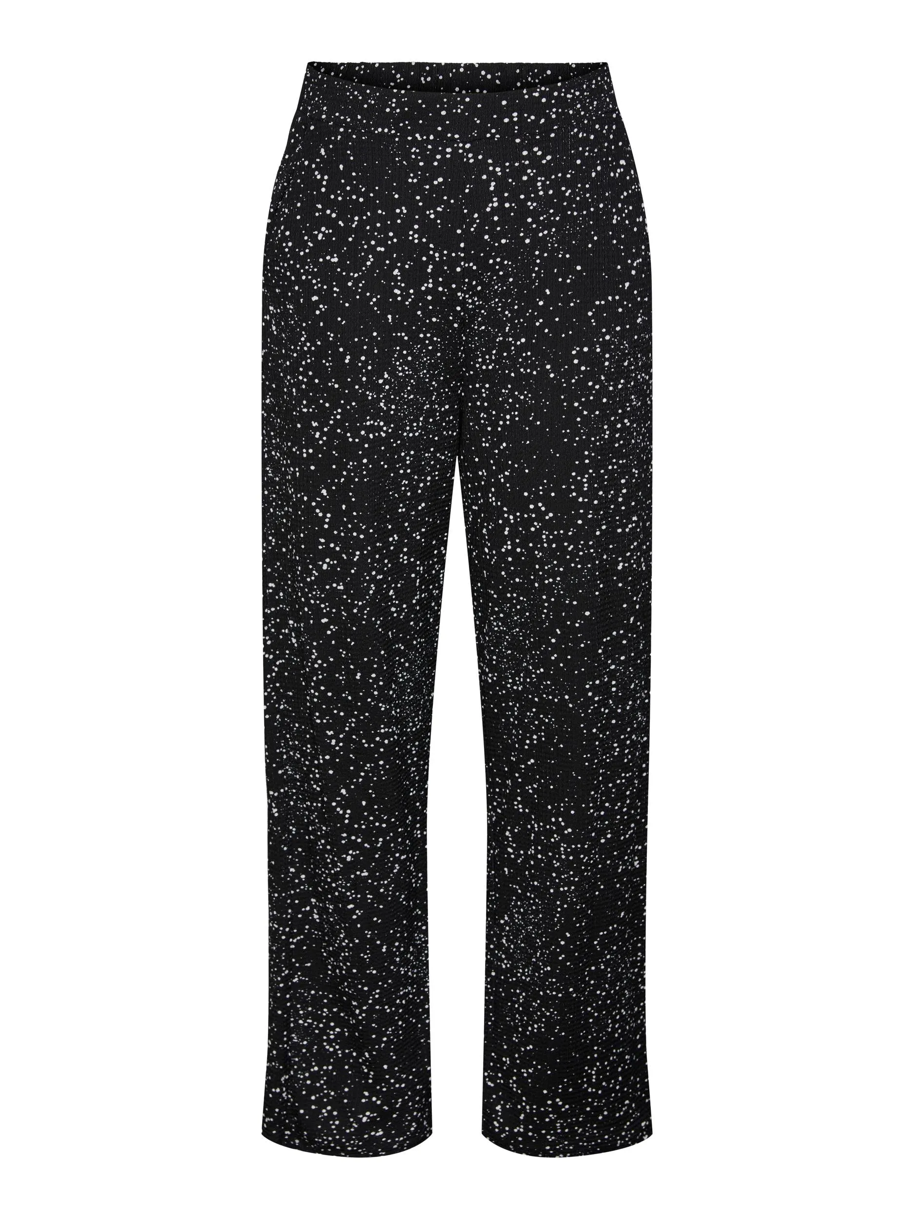 Fania High Waist Pants - Black Dot