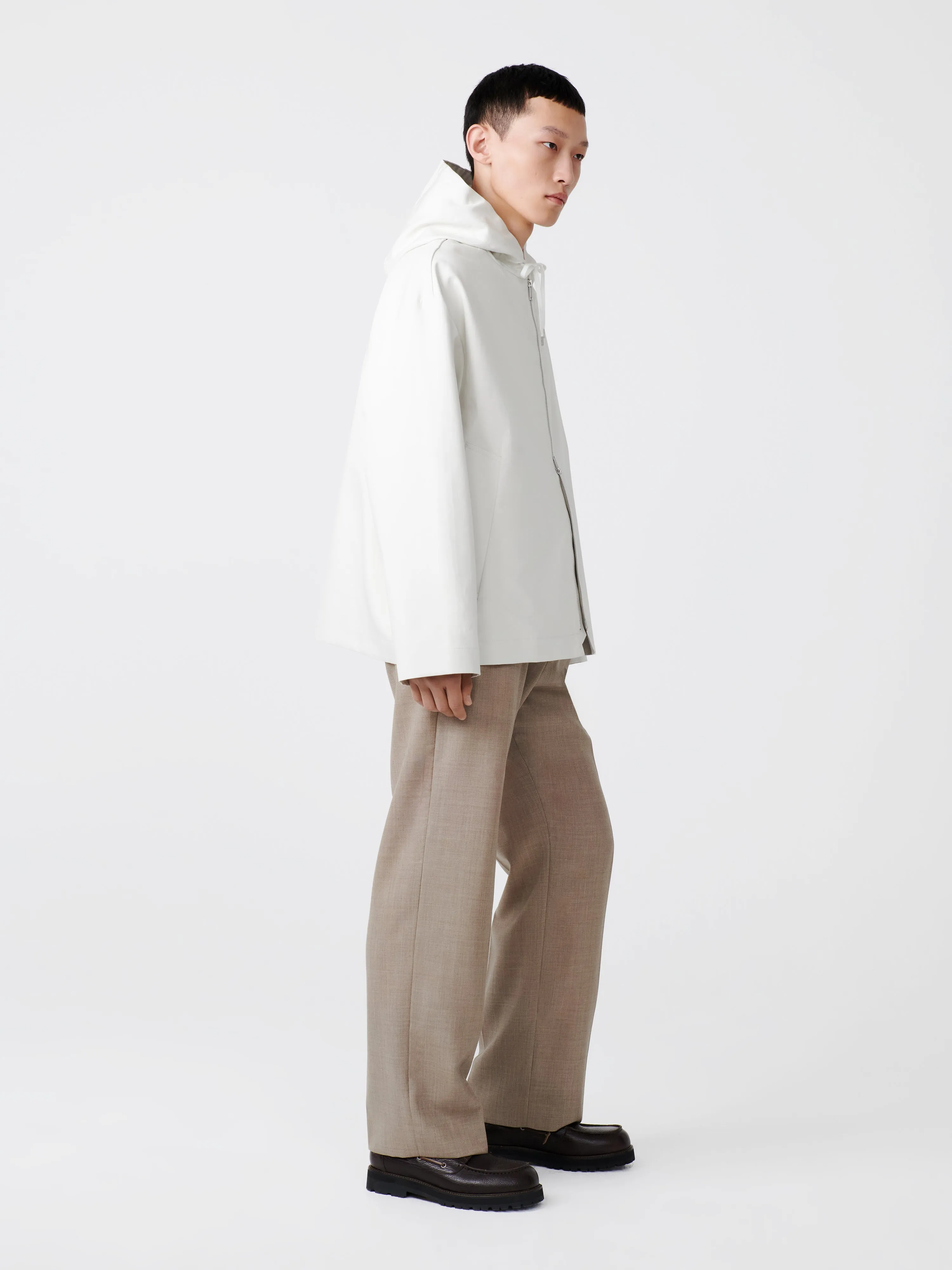 Freeway Tropical Wool Pant in Straw Melange