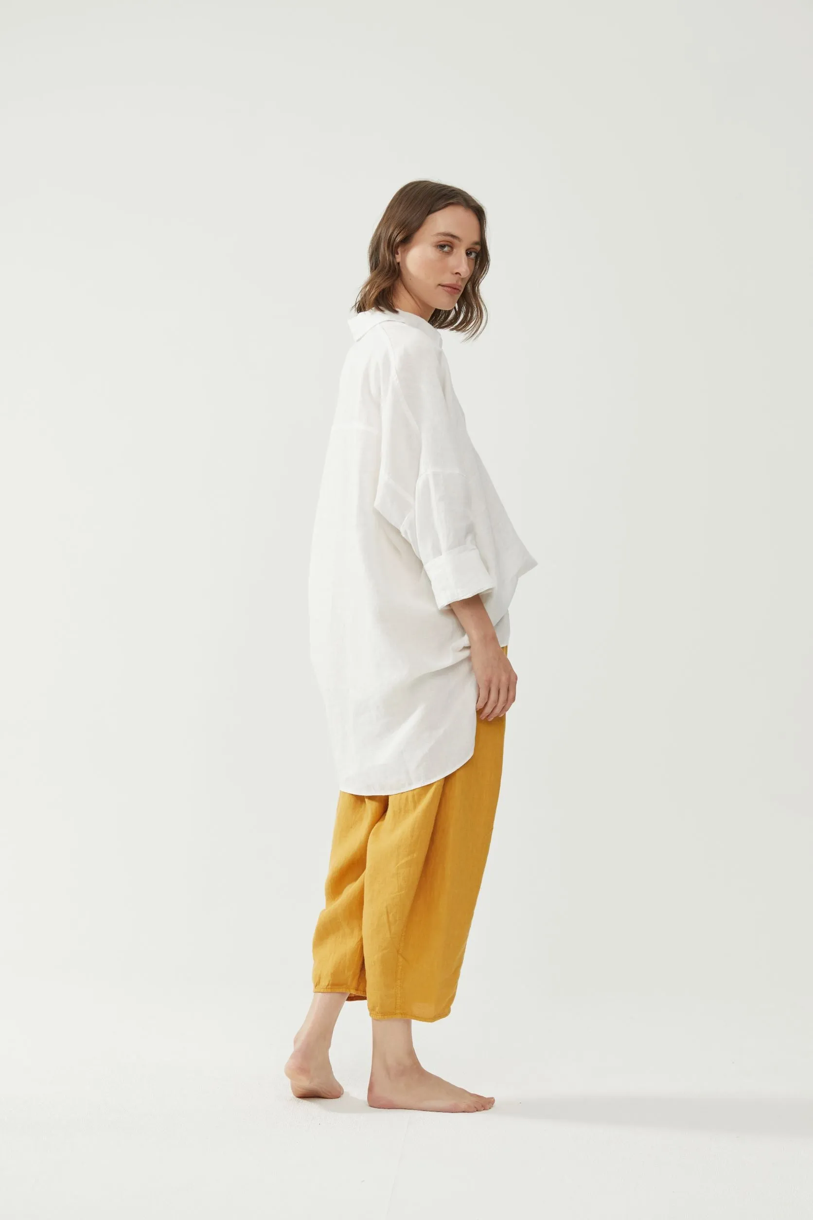 Giulia Shirt Natural Linen