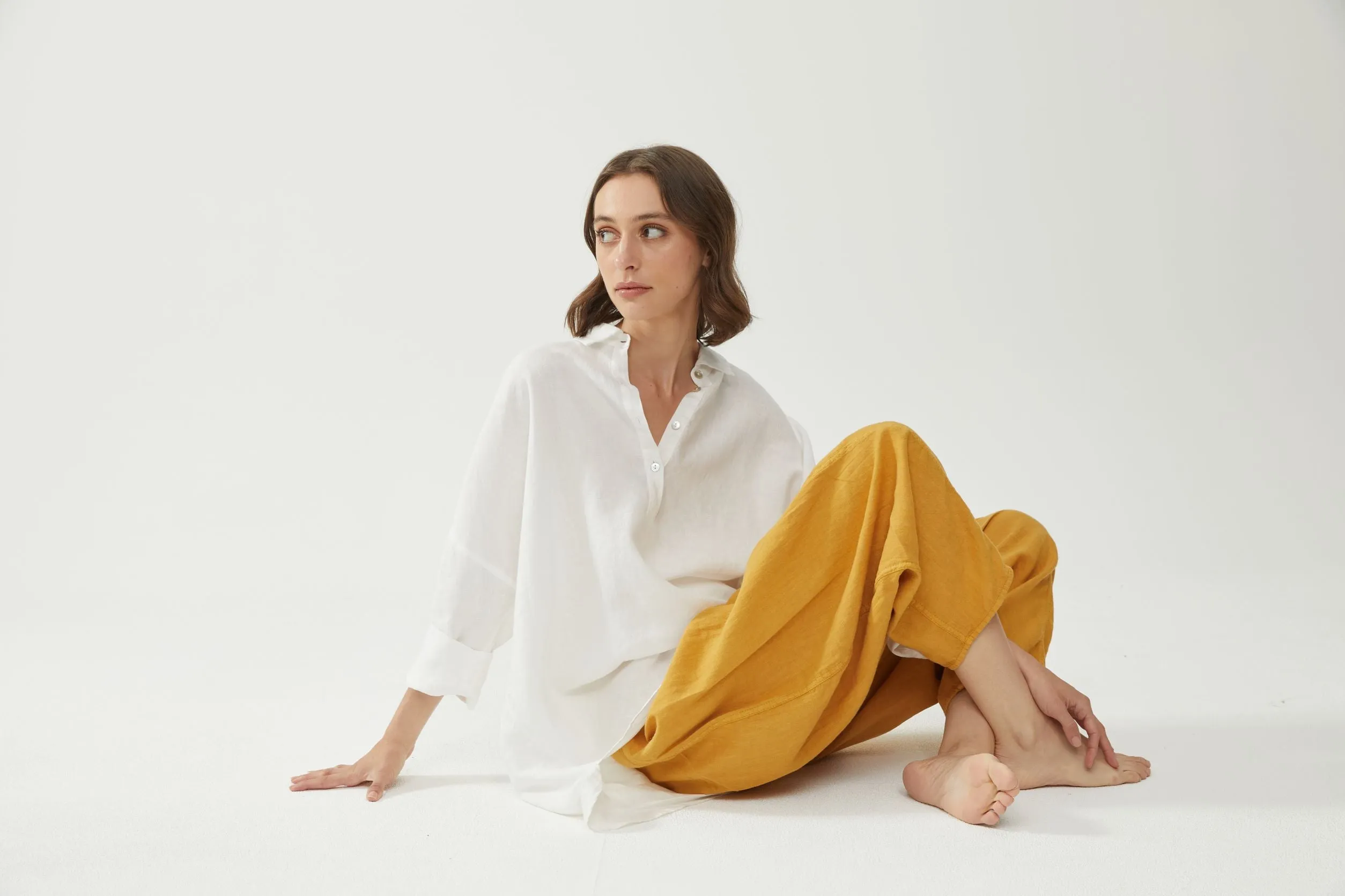 Giulia Shirt Natural Linen