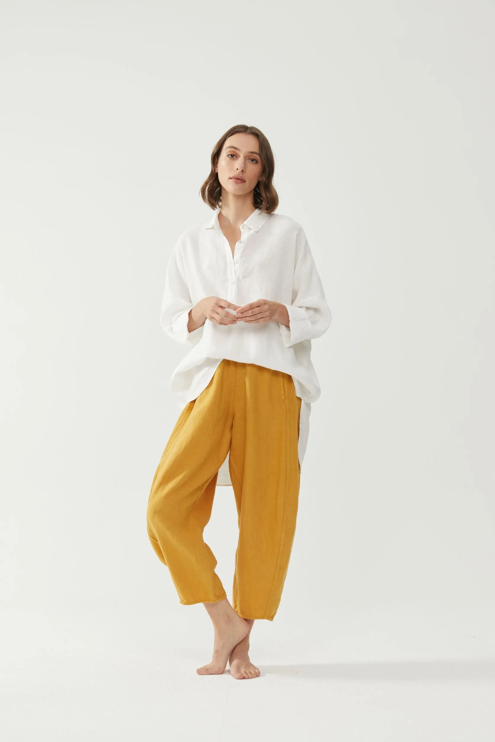 Giulia Shirt Natural Linen