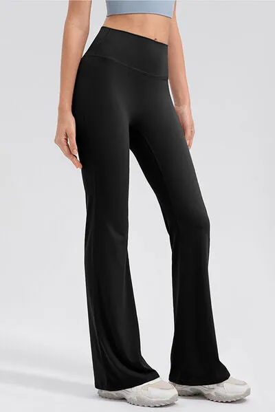 High Waist Straight Active Pants