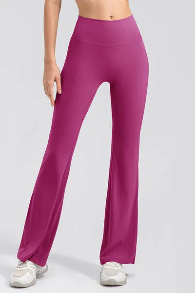 High Waist Straight Active Pants