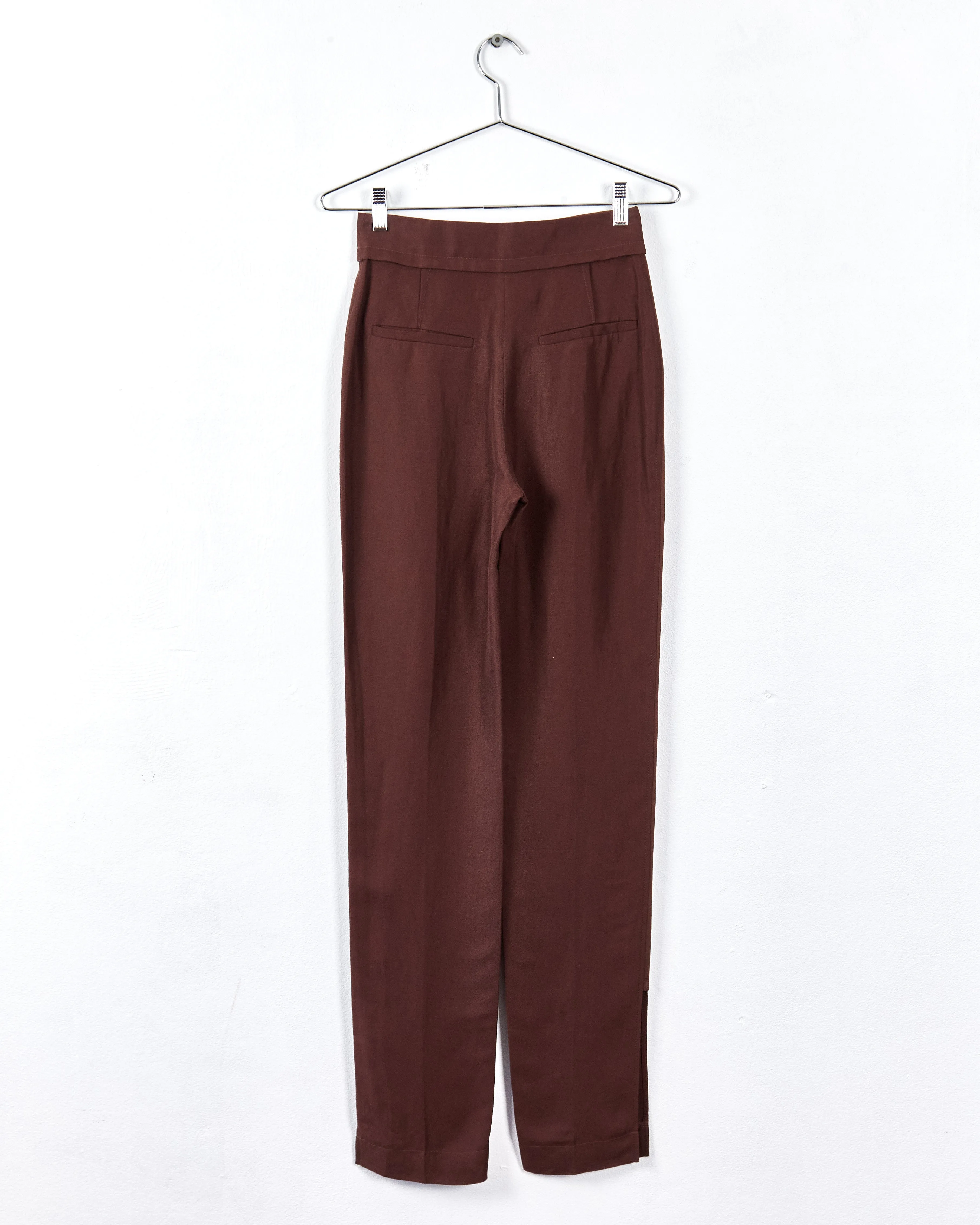 Jacquemus 'le pantalon tibau' pants, brown, 6