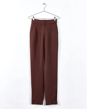 Jacquemus 'le pantalon tibau' pants, brown, 6