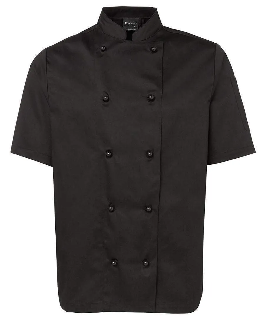 JB'S Short Sleeve Unisex Chefs Jacket 5CJ2