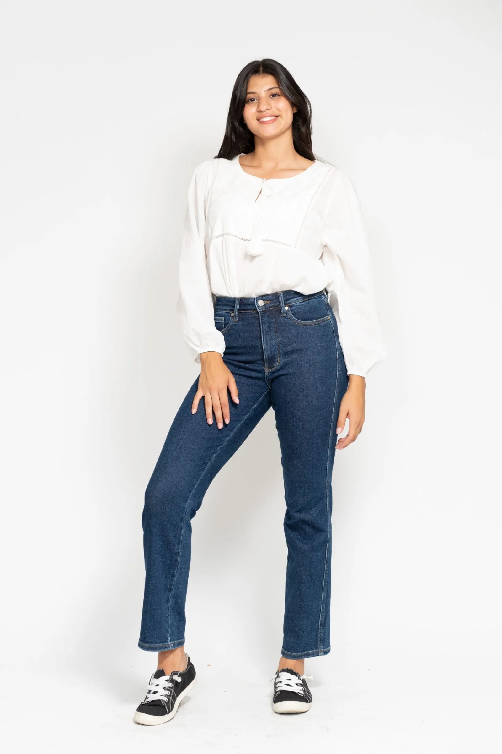 Judy Blue High Waist "Tummy Control" Classic Straight Denim 88575