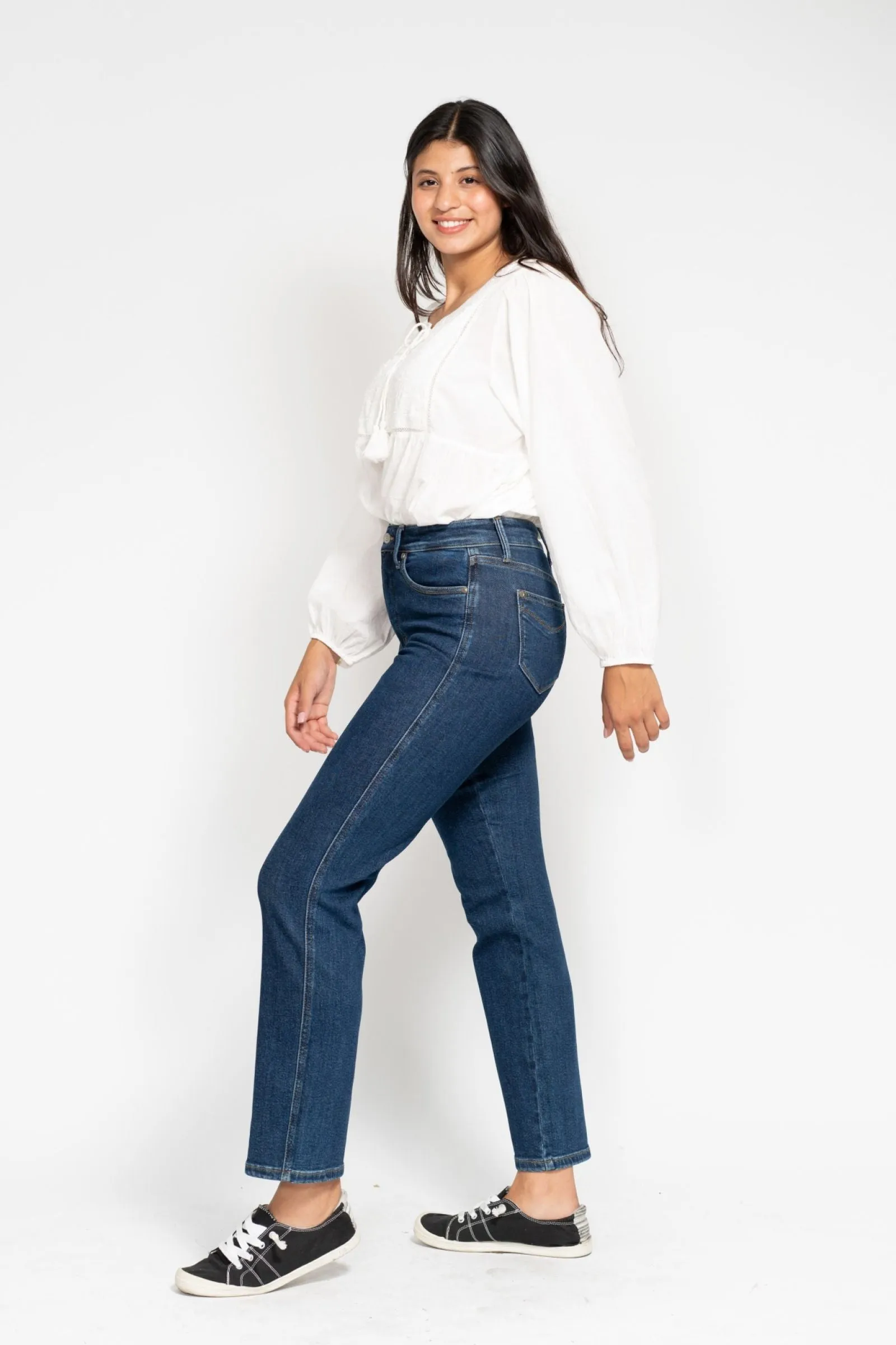 Judy Blue High Waist "Tummy Control" Classic Straight Denim 88575