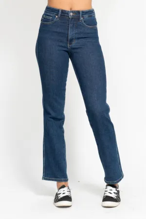 Judy Blue High Waist "Tummy Control" Classic Straight Denim 88575