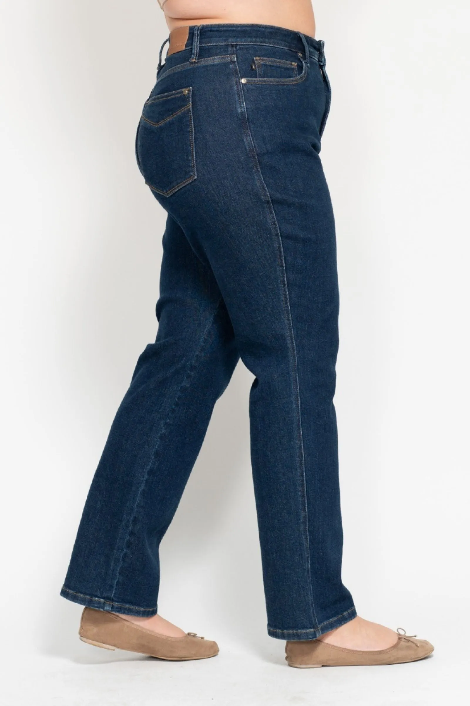 Judy Blue High Waist "Tummy Control" Classic Straight Denim 88575