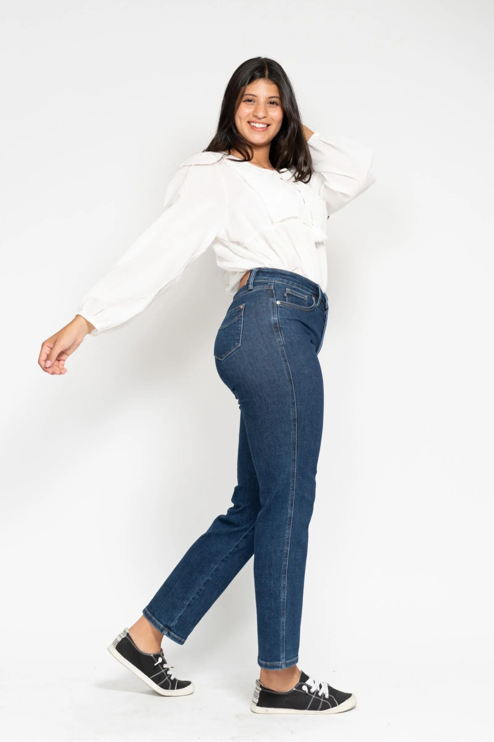 Judy Blue High Waist "Tummy Control" Classic Straight Denim 88575