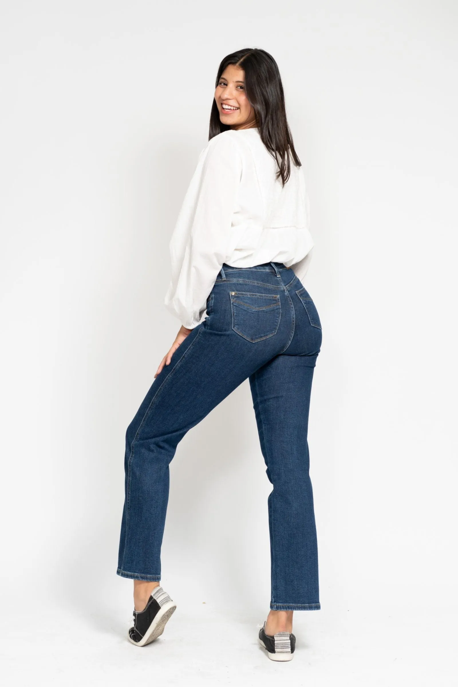 Judy Blue High Waist "Tummy Control" Classic Straight Denim 88575