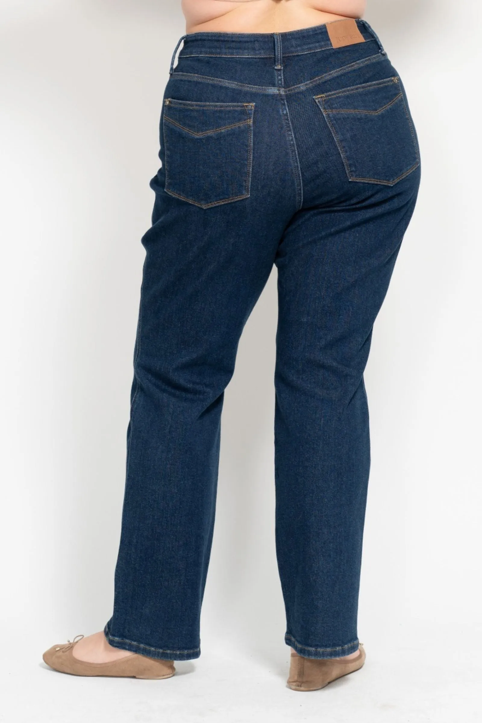 Judy Blue High Waist "Tummy Control" Classic Straight Denim 88575