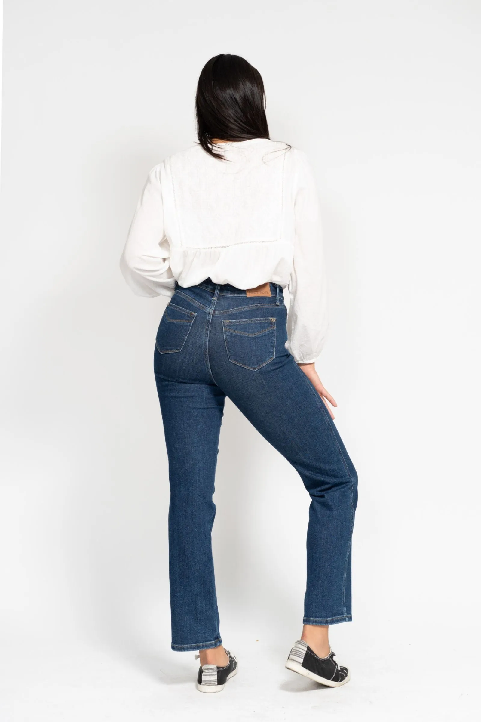 Judy Blue High Waist "Tummy Control" Classic Straight Denim 88575