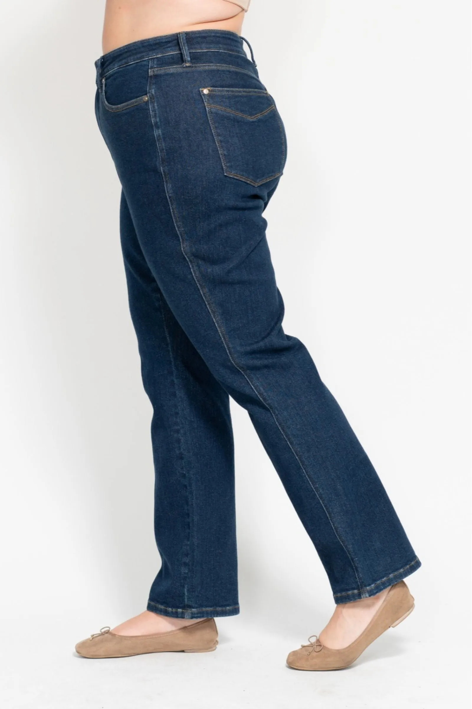 Judy Blue High Waist "Tummy Control" Classic Straight Denim 88575