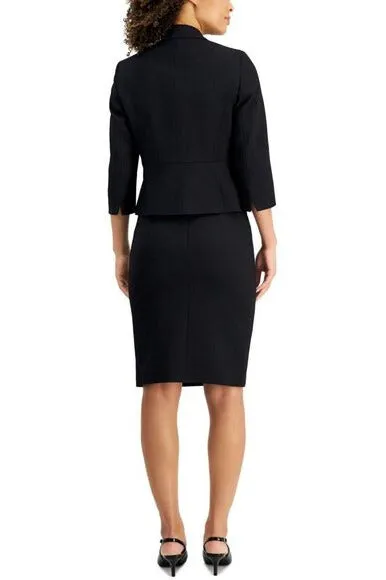 Le Suit Side-Slit Skirt Suit ( Petite )