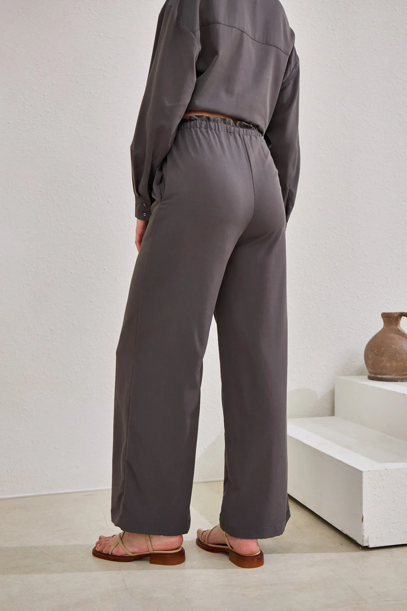 Page Charcoal Cupro Pants