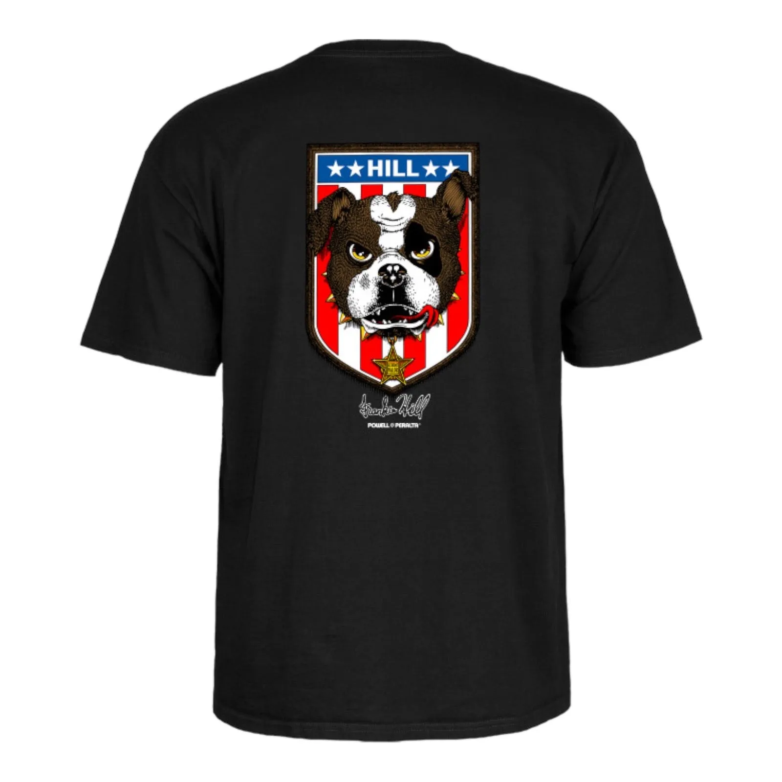 Powell Peralta Hill Bulldog T-Shirt Black