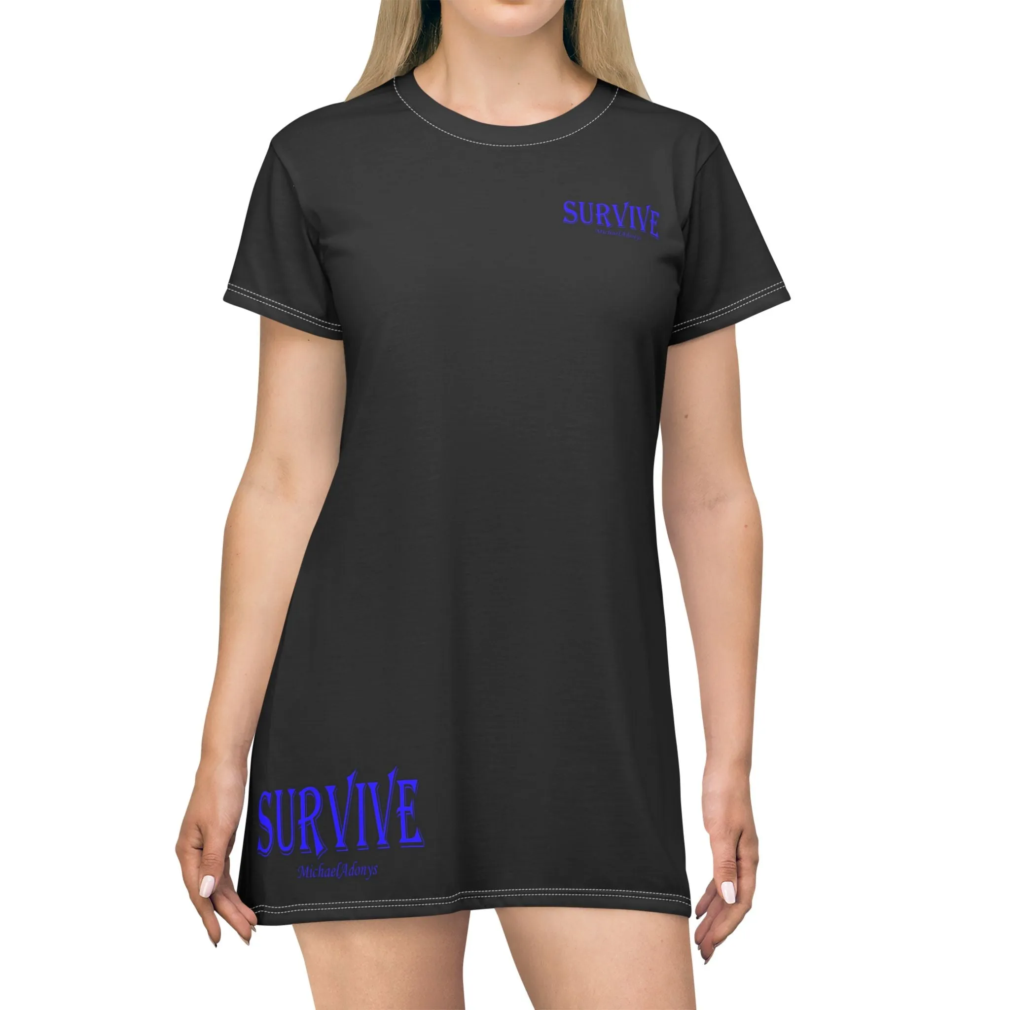 Princess Grace  Survive  T-Shirt Dress