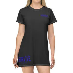 Princess Grace  Survive  T-Shirt Dress