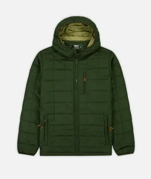 Puffer Coat - Military Green