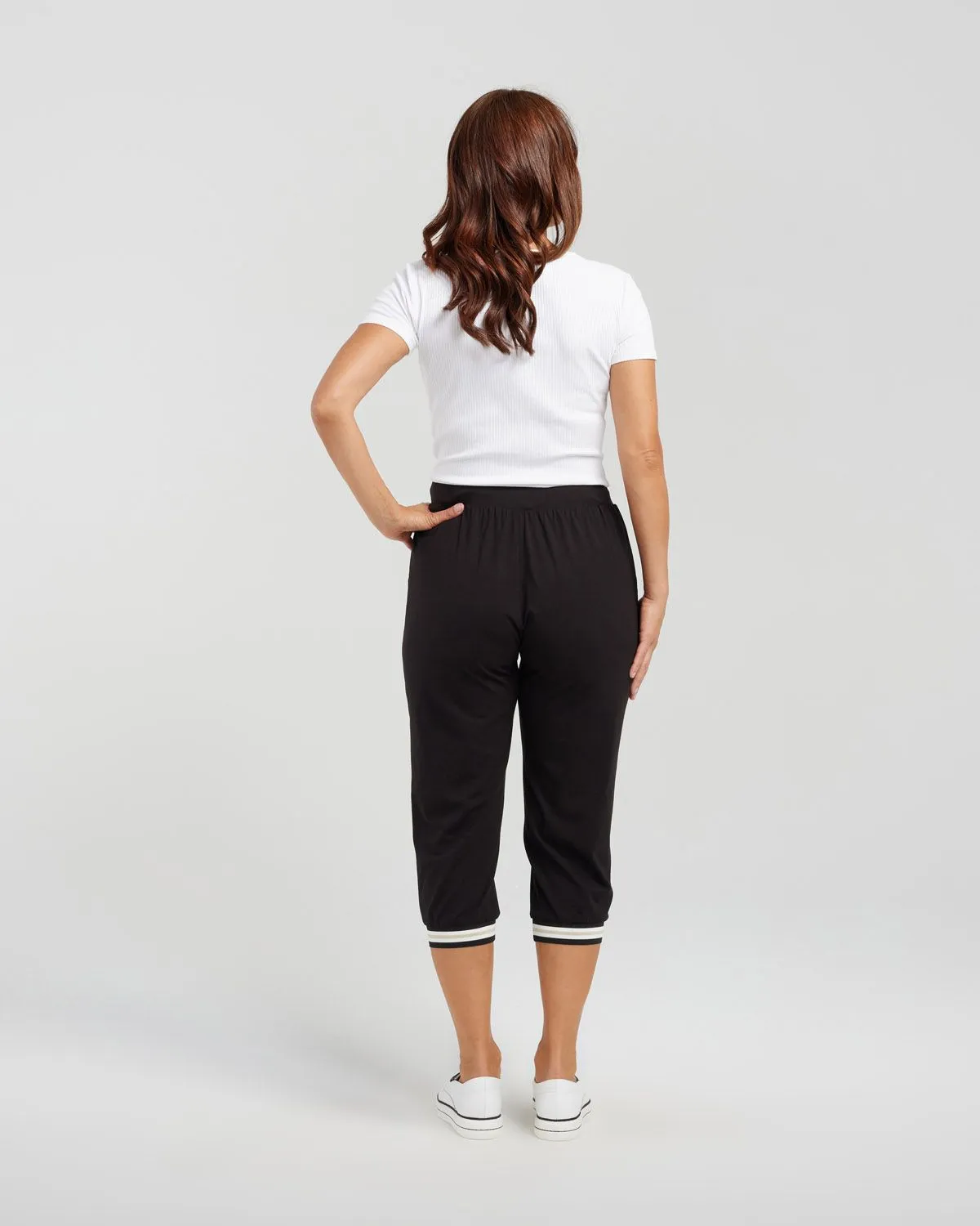 Raven Pant - Black/White