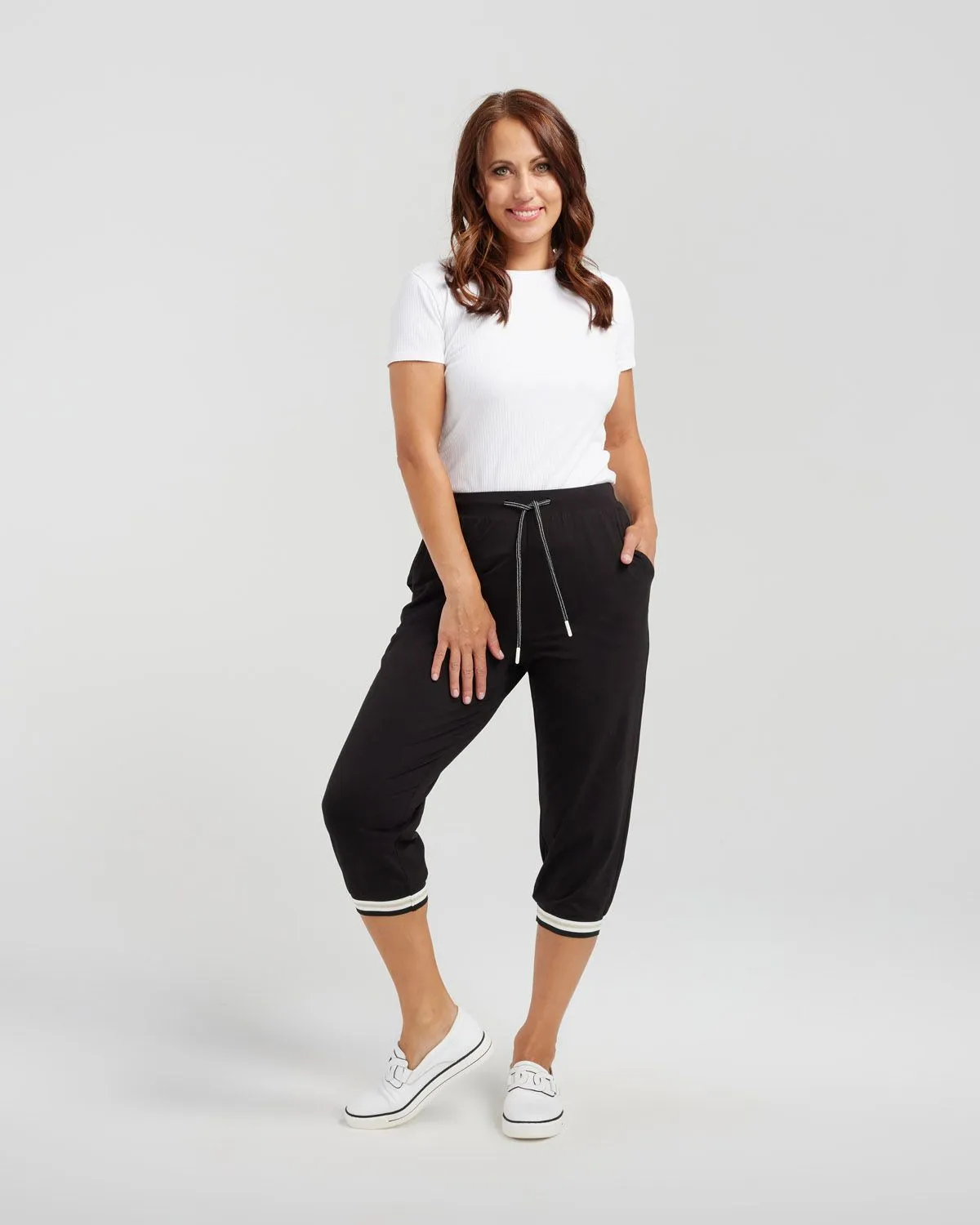 Raven Pant - Black/White