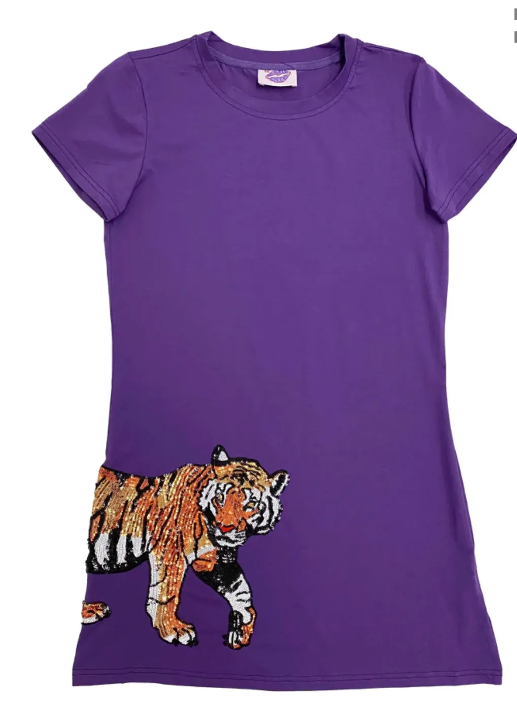 Roar Sequin Tiger Dress