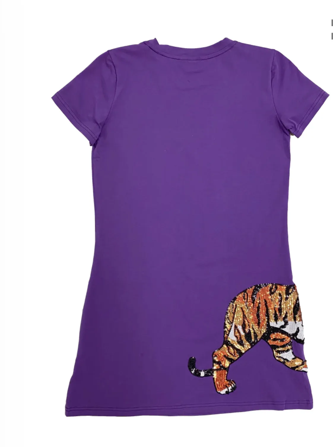 Roar Sequin Tiger Dress