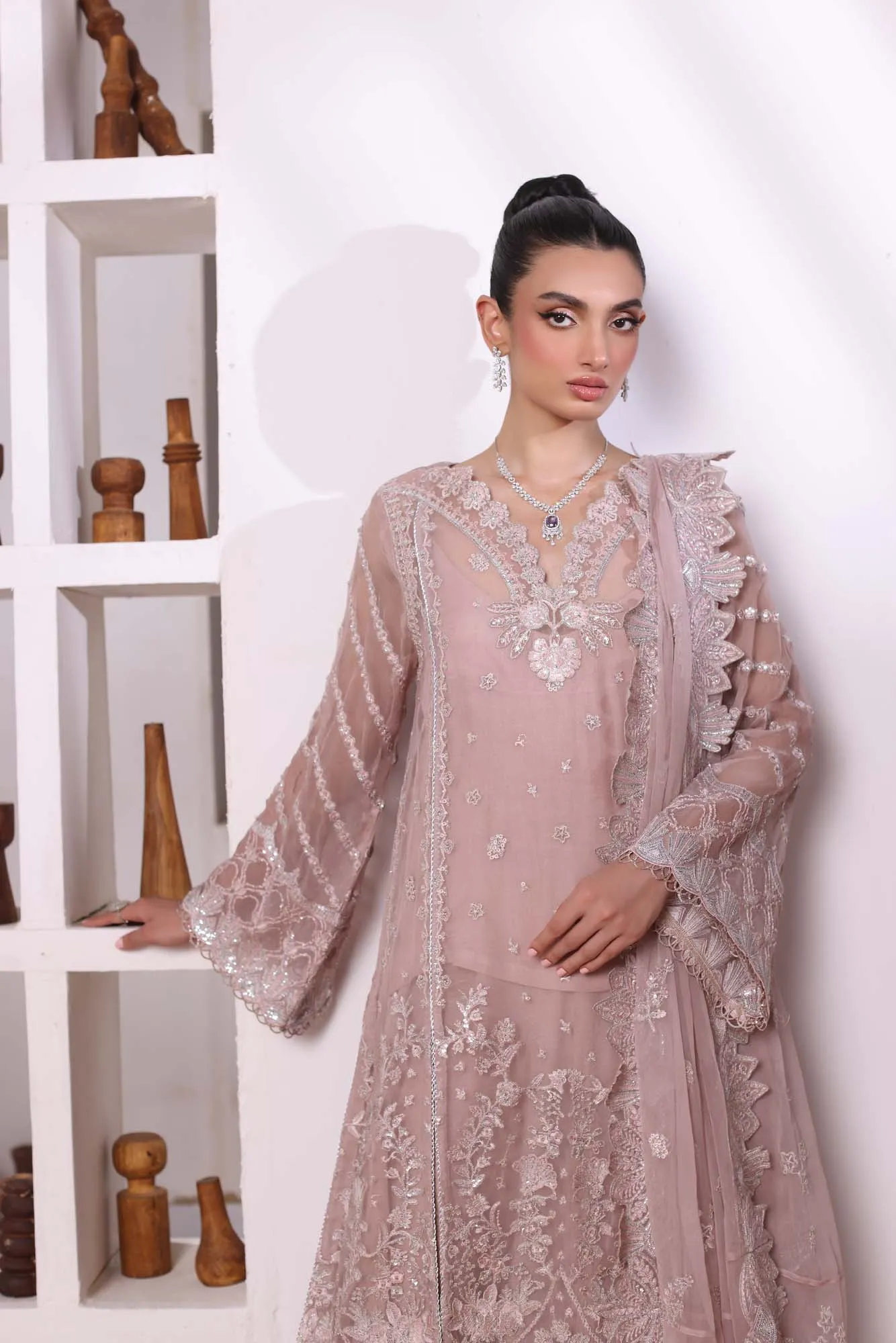 Saadia Asad Noor Chiffon De Luxe Luxury Formals – D3