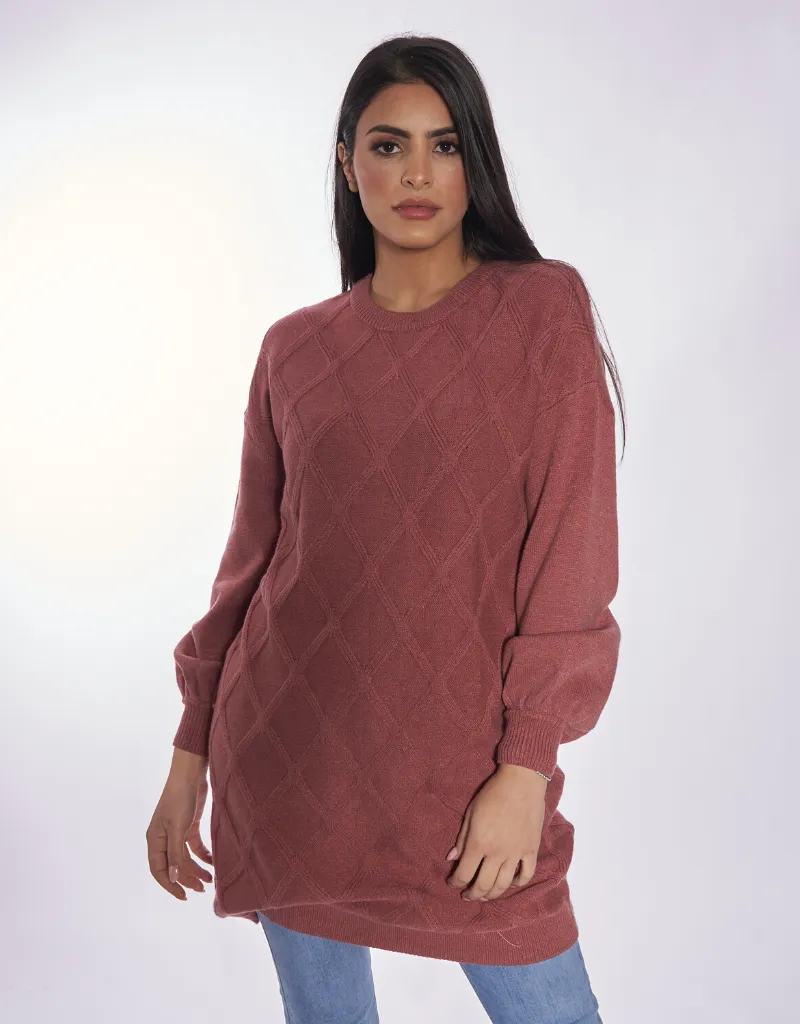 Soft Knitted Long Jumper Dress