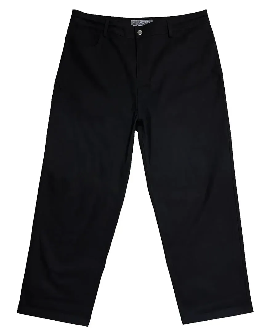 Stretchy Cotton Pants - Black