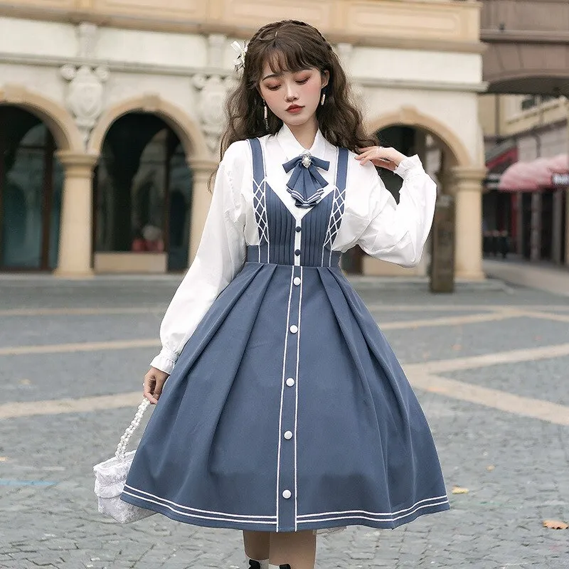 The Book of Lie ~ Elegant Military Style Lolita JSK Dress / Women's Coat by YLF