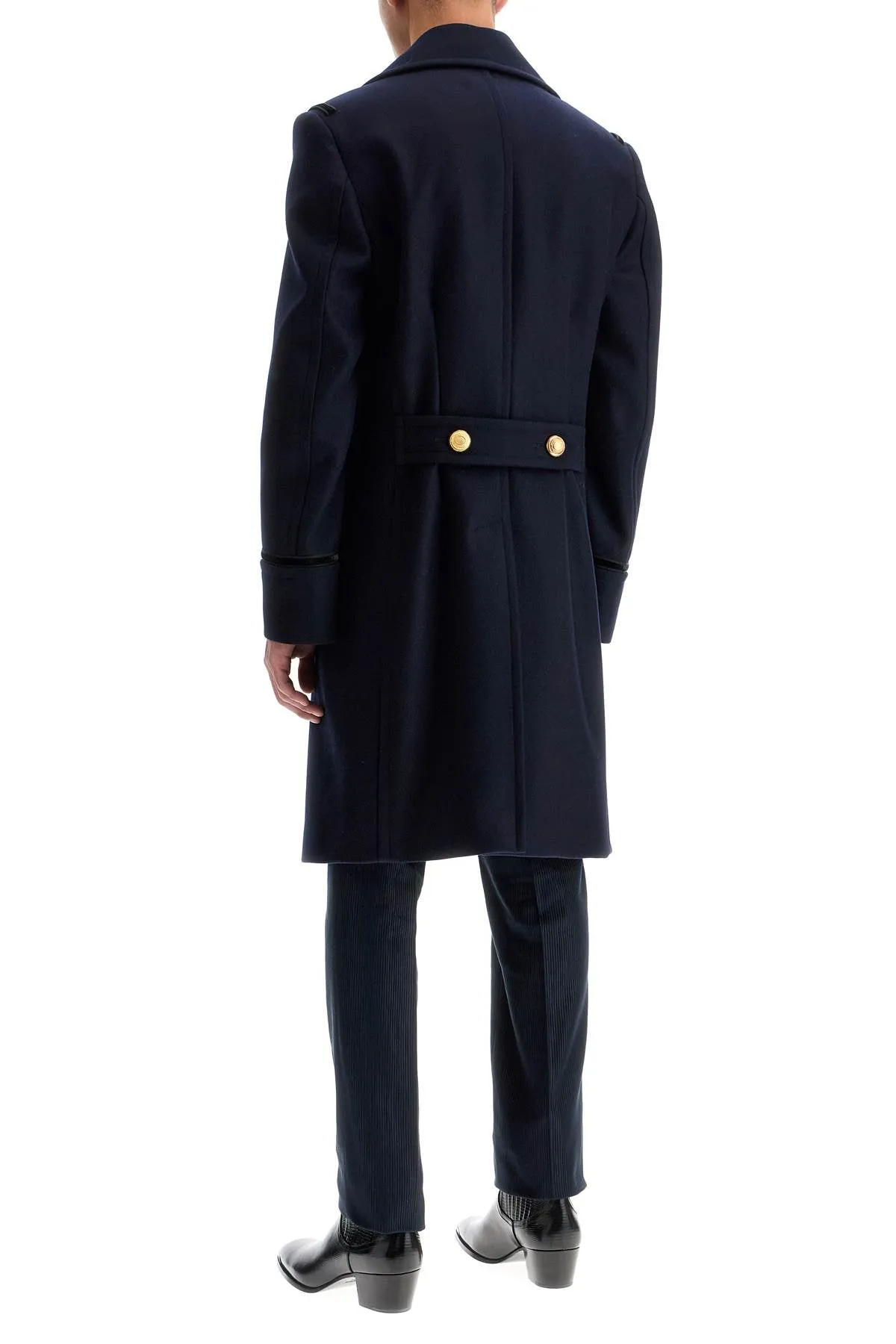 Tom Ford double-breasted wool felt coat