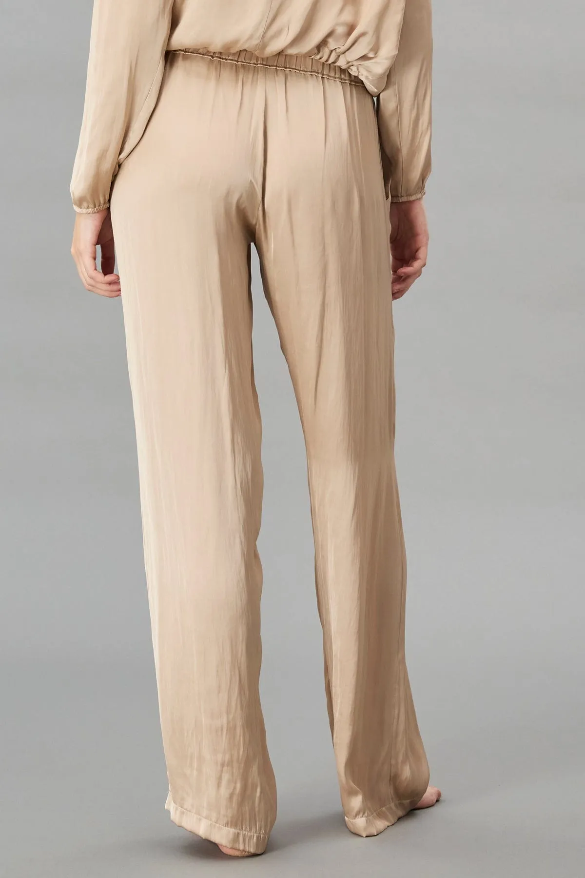 Vintage Satin Pull-on Pant